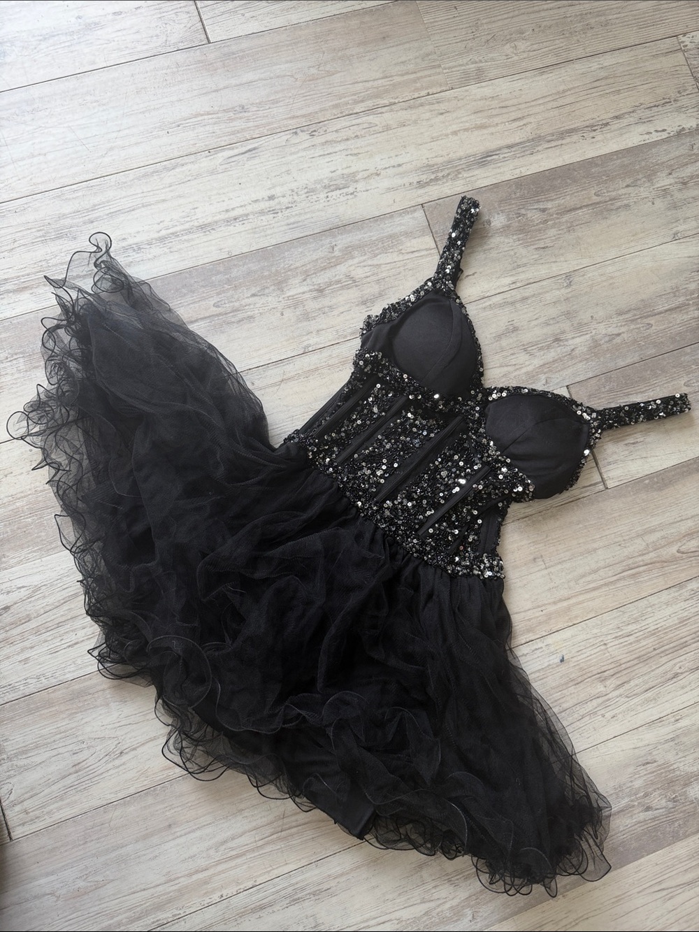 Halloween Embellished Tulle Dress